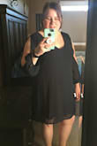 I wasn't sure if i should order this dress due to my weight. My measurement said the dress would either just fit or too small. All dresses i buy are 2x. Looking at reviews and ladies over 200 pounds, I decided to try it. When I got it in, I was shocked that it fit. It isn't no where near snug. It's a bit too big in the chest. - Ashley H.