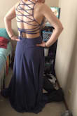 As a D1 swimmer, I was worried the dress wouldn't fit my shoulder or my back, but it fit. It was perfect. I LOVE the dress. It makes me feel confident and beautiful. 10/10 - Grete B.