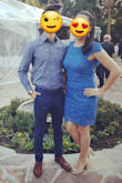 This dress was perfect for the wedding I went to in Temecula! I got so many compliments. The front is modest and fits close to the body, while the back is sexy and fun. I wore a stick on bra but could easily be worn without one. Stuck to a slicked straight pony to allow the back to be the main feature. Super cute and the color totally popped in all the right ways!! - Ahizza R.