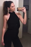 Being tall, I've always had an issue finding rompers/jumpsuits that fit and I've ALWAYS wanted one for my wardrobe. I was skeptical (as always when buying jumpsuits) about this one but it finally fit! No awkward tightness. It leaves a little room for a heel! I couldn't be more in love! - Andriana S.