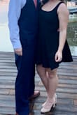 THIS DRESS! Fits like a glove; material is thick but stretchy, it hugs every curve and sucks you in without being stifling. Can be dressed up or down. Got SO many compliments; I'll probably be ordering more colors. - Emily