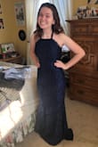 I LOVE THIS DRESS!!! The color and the fit is PERFECT. One thing that didn't work is the length. I'm not a 6 ft tall model so it wasn't the exact length that I needed. Then again, I'm 5'2" so I'm just going to get it hemmed before prom. Other than that, it's gorgeous and I love everything else about it! :) - Angie D.