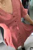This dress is so cute, fits great, and shipped really quickly! The color is a tiny bit more brownish in person but other than that it's amazing!! - Miri F.