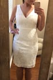 Love it! I ordered a large because of my chest size, and it's a little loose around the waist and hips for me but super classy! It is sexy but still covers everything. - Lauren B.