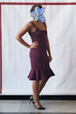 I really loved this dress. It was comfortable and cute for a wedding. I wore a push up strapless bra because the straps are a little on the wide side and a regular bra would have shown. The see through details were classy and added just enough to take a simple style to the next level. Many compliments received. - Rashida S.