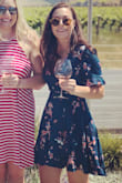 Felt great in this sassy little wrap dress! - Megan J.