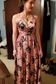 THIS DRESS IS FABULOUS IN EVERY WAY! It is gloriously elegant. I feel magnificent in it. I am over 50, and my 19 year old son was like, "Mom, that dress is amazing." LOL! But he's right. I can't wait to wear it out for cocktails for our beach resort vacation. This dress knocks it out of the park! - Laura R.
