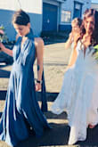 I loved this infinity wrap dress! So many fun ways to wear it, I re-tied the dress several times throughout the evening and it was like a fun outfit change. The quality of the fabric is sturdy yet very soft! I got so many compliments and look forward to wearing it again! - Meredith S.