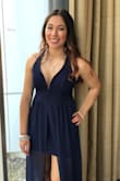 I loved this dress! It was everything I thought it would be when I tried it on. When it comes to Lulus dresses, small is usually to tight and medium is just a little big or loose. The only problem I had with this dress was that the straps were too long for my shoulders and kept sliding off. I ended up tying the straps together behind my back, but everything else fit perfectly fine! It was perfect as a wedding guest dress. - Cindy W.