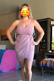 Bought this dress for a trip to Vegas... it is SOO wonderful. Super comfy and soo flattering! Hides all my middle-issues and hugs my bum! I can't wait to wear it again! ...and all my girlfriends wanted to get one of their own! I could have also worn it with or without a strapless bra!! Two thumbs up. - Emily K.