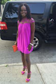 Love the top design of this dress. Wore it to my BD outing. The dress matched my shoes and bag perfectly. - Rochelle G.