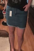 This skirt is great!!! It's long enough which is hard for me to find. I want to order the other colors! The seam was starting to split at the bottom on one side and since it was final sale I just fixed it myself and it's as good as new! Like everyone else has said-just buy it! - Sheyna R.
