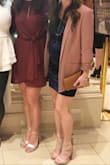 These fit true to size and were perfect for the event I needed them for! They're by far my favorite pair of heels. - Taylor S.