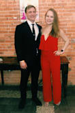 I wore to a formal school event and received so many compliments! I ordered an x-small after reading the reviews, and was nervous it would be too tight because usually I am a small, but it was perfect! It was a little snug on my ribcage but the material is stretchy so was not a problem! I did have to hem it about 3-4 inches even with a 3inch heel but I expected that! - Teagan P.