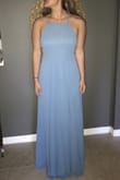 Great quality, super comfortable, and fits perfectly! I'm wearing 4 inch heels and don't have to alter it at all. I'm not wearing a bra nor sticky petals in the picture but I'll probably end up wearing petals just in case. You can dress it up or dress it down which is a bonus. Would definitely recommend! - Jadyn E.