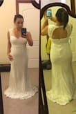 I really wanted this dress to work. It was just a tiny bit too small. It zipped but it was tighter than tight. Wish the next size up was in stock. - Sandy G.