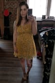 I always feel pretty and dainty whenever I wear this dress. The color is bright, but not light enough to make your skin look weird. I feel some yellows are just not meant to be. This one is perfect. - Iris C.