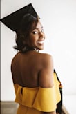 This dress was a hit for my graduation pictures. I truly felt confident and unstoppable! - Erika B.