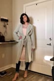 I absolutely LOVE this duster! It runs about a full size big, but I don't mind it a little loose. It is too beautiful to return! - Rachel S.