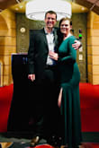 I bought this dress along with two other outfits for a wedding & anniversary in Las Vegas. I received so many compliments on all the outfits! This dress in particular was my anniversary dress and I have never felt sexier! 

It looks so modest, simple and beautiful in the emerald green but then you kick out that leg from the slit and BAM! Sexy! The material is of the clingy type so make sure your undergarments fit smoothly or ya know commando works. The length is long even for me in high heels, I had a little trouble with the dress catching the back of the heel but nothing major happened thankfully. 

Love this dress along with the other items! - Megan M.