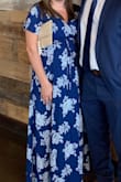 Ordered this dress for a spring wedding and it was perfect. I loved the color and the fit. It may be a little longer on people of shorter heights, but worked well for me with heels. It is a full wrap dress and you can tighten it with the weak strings which is nice for a larger chest size. I received many compliments and felt very confident. - Ashley G.