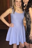 I had to take in the top straps about an inch but I'm not sure if getting an XS would have don't a whole lot and it was just right in my waist so I think an XS would have been too small. - Kylie R.