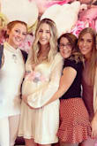 I bought this dress for my recent baby shower and it worked absolutely perfectly! Definitely maternity friendly! I just went up a size from my pre-pregnancy size and personally for me worked great! Would highly recommend this dress for maternity wear or everyday!! Thanks Lulus! - Taylor B.