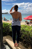 I wasn't sure of this with the open sides, but I'm so glad I bought it. I wore it while we were in Hawaii and got a lot of compliments on it. It was surprisingly super comfy too, but with that cute and sassy look! - Amber D.