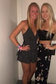 Due to my longer torso, I'm always nervous to buy rompers or jumpsuits because they never fit right, but this romper fits perfectly! The adjustable straps really help and the material is very comfy. I love it and highly recommend for a cute romper. - Sami P.