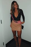 I bought this skirt for a trip to Vegas and then I wore it again in Miami and it is the most beautiful, fitting skirt I ever bought. Material is amazing and truthfully- true to size. I ordered a Medium because I'm 5'6 and 135 lbs and it fits like a glove. Dress it up or down. - Endila R.