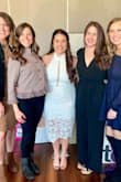 This dress fit beautifully! It was perfect for my bridal shower. It ran a little tighter but it was still very comfortable! - Christina M.