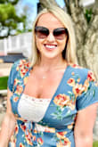 Wore this to a wedding in Las Vegas and got so many compliments. I did have to wear a bandeau underneath since the breast part was pretty small for my breast size, but I loved the dress nonetheless. - Elizabeth R.