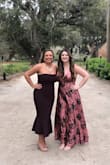 This dress is absolutely gorgeous in every way. Really comfy too. Wore it to a southern formal wedding and got a ton of compliments! - Carly G.