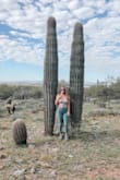 I bought these shirts in several colors. They were super comfortable and true to size. I was able to wear them with a sexy skirt and then again with yoga pants for a hike through the mountains and desert. The tops looked great with and without a bra! - Kat Y.