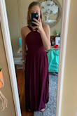 This dress is absolutely GORGEOUS. It's true to size and fits me perfectly!!!  I can't wait to wear it to my prom!! - Taitum B.