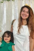 I ordered this dress for my bridal shower (it is the same style as one I found for my daughter and I fell in love). Looking at the size chart and at reviews I knew I was going to be between a medium and a small, so I ordered a medium to be safe. It was a little bit loose but otherwise perfect - I would say this runs true to size. This dress was PERFECT and I got so many compliments on it! - Shelby D.