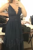 I ordered this dress because I thought it was gorgeous- and it was, however it didn't fit right. Since it was a bit too large it looked a bit off on me. If anyone can pull it off I'm sure they'd look amazing! - Grace P.