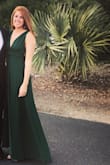 This was the perfect dress for an elegant evening wedding. I wore a stick on bra, however, because there is very little support unless you double wrap the sides. I love how versatile it is and several friends have borrowed it and said the same. Be able to wrap so many ways makes it worth every penny! - Molly N.