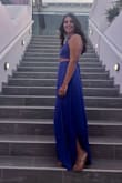 This two piece set is gorgeous. I bought it to wear when I vacationed in Greece and it was perfect for a nice beach dinner. Fit perfect. - Candace M.