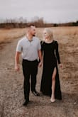 I wore this dress for my engagement pictures and it was perfect! Made me feel so beautiful and photographed so well. - Ivy A.