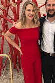 Wore this in Vegas for a night out. Amazing. Had the bottoms altered but no other alterations needed! Great material and fit in all the right places. No spanx needed - Paired with a strappy pair of heels and of course a red lip. - Rachael R.