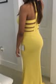 This dress is super comfortable and hugs you in the right places. It's not too thin and it's not too thick, it's right in between. I will just need to get it tailored because it's a little too long for me since I'm a Shorty. I'm planning on perhaps wearing it to my cousins wedding but I'm not sure yet. Will update you guys when I decide. - Marilyn B.