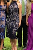 I love this dress - it fit so perfectly, no altering needed. The quality is great and the lace detail is really pretty. - Leigh Q.