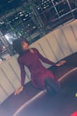 The color I got is perfect for fall and spring weather. I love how it fits me, the only thing is it runs on the large side, but then again I have a small waist and a big behind, that could be the reason. Otherwise it's a perfect dress. - Florence M.