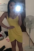 This was such a cute dress, not too short. Can be dressed up and the color was bright and eye catching - Jennie L.