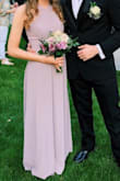 This dress fit perfectly and the color was so pretty. I wore it to my junior prom and it was very comfortable. I am short so I got it hemmed off the bottom but other than that it was perfect. - Kylee H.