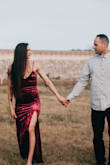 I'm a frequent customer at Lulus and I bought this dress for a photo session I did with my husband. I have gotten so many compliments on it, fit like a glove. It's breathable material and the slit is perfect height!!! Highly recommend. - Lindsey M.