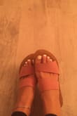 These adorable pink sandals + a white pedicure = compliments on my new comfy sandals everywhere I go! - Janice B.