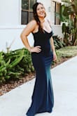 Such a classic and beautiful dress. Perfect for any occasion! - Kellie O.
