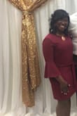 I had been searching for a wine colored dress for an event for quite sometime. I had given up when I happened upon this dress a couple of days before the event! I had it expressed shipped and it came in BEFORE the expected date! The dress was perfect and I wouldn't change a thing!! - Hailey P.